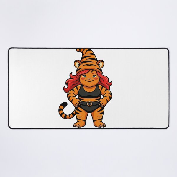 Item preview, Fierce Tigra Garden Gnome designed and sold by Bad-Decisions-Designs.