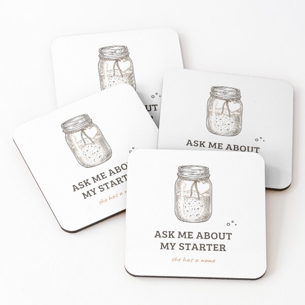 Item preview, Ask Me About My Starter - Funny Sourdough Baker Design designed and sold by OneMoreClub.