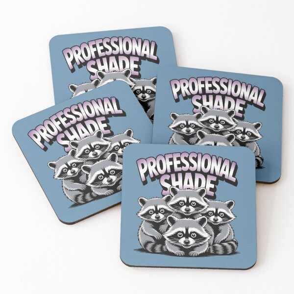 Item preview, Professional Shade – Funny Raccoon Squad Design for Sass and Humor Lovers designed and sold by ZyxDes.