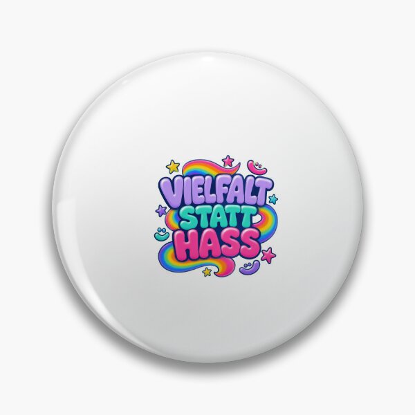 Item preview, Diversity instead of hate – Airbrush statement designed and sold by Sunset Syndicate.