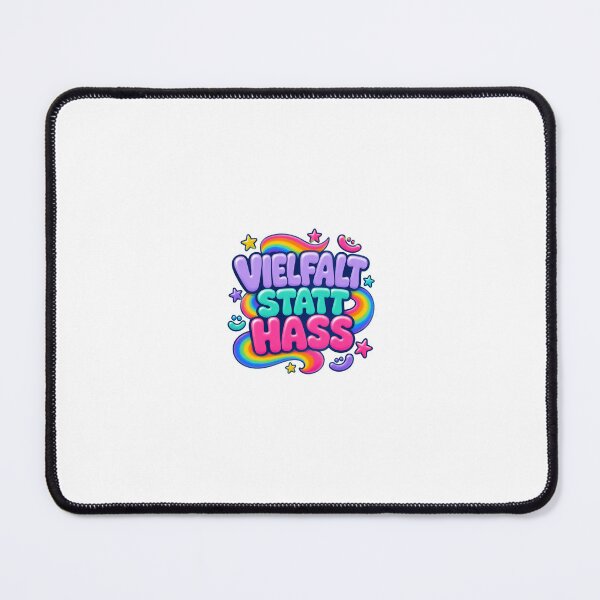 Item preview, Diversity instead of hate – Airbrush statement designed and sold by Sunset Syndicate.