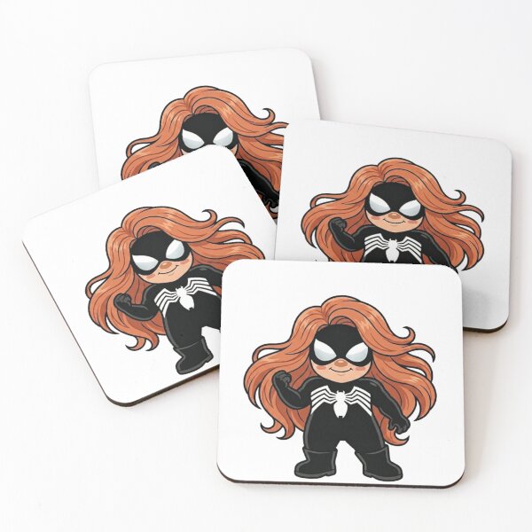 Artikelvorschau, Sleek Julia Carpenter Spider-Woman Garden Gnom entworfen und verkauft von Bad-Decisions-Designs.