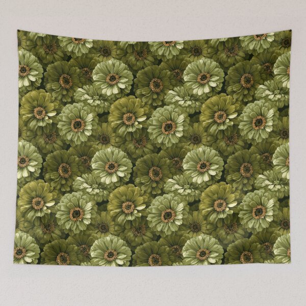 Item preview, Chic Zinnia Flower - Flower Floral Pattern - Christmas Gifts designed and sold by RoyalStarsPatts.