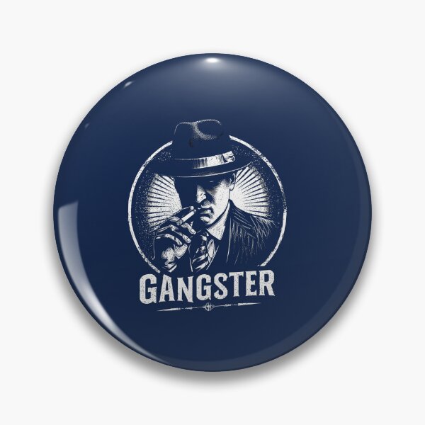 Item preview, Vintage Gangster Noir - Classic Mafia Mobster Graphic designed and sold by Velouria Universe.
