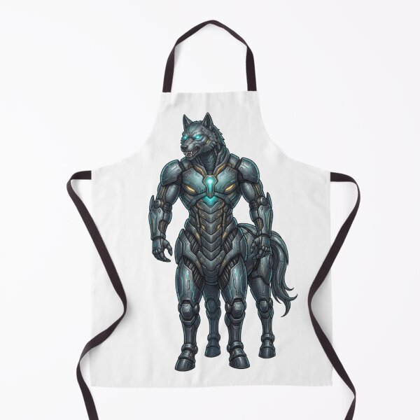 Item preview, Cyber Werewolf Warrior Biomechanical Armor designed and sold by CalmFrameArt.