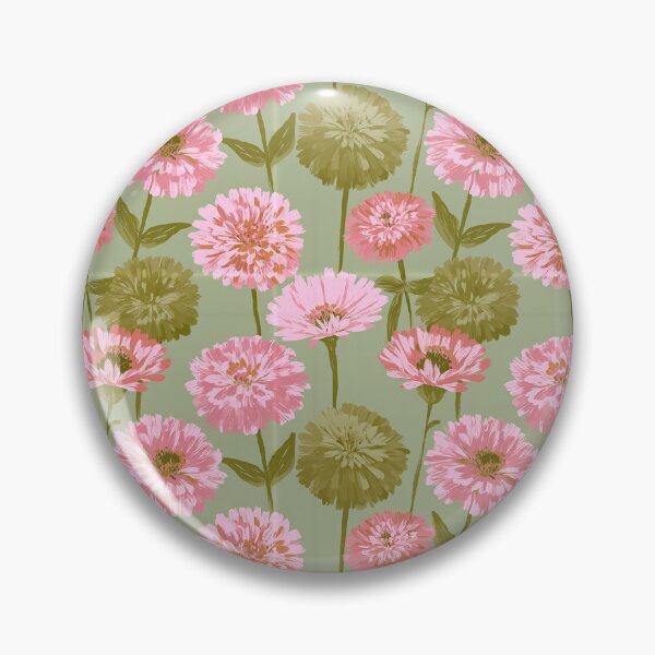 Item preview, Fragrant Zinnia Texture  - Botanical Garden Pattern - Christmas Gifts For Boyfriend designed and sold by RoyalStarsPatts.