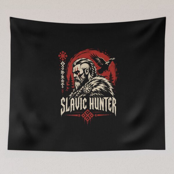 Item preview, Slavic Hunter Odin – Viking Raven Warrior Norse Mythology designed and sold by Bizon2910.