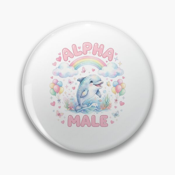 Item preview, Dolphin Alpha male funny gag adult humor novelty meme designed and sold by CheeseBlueprint.