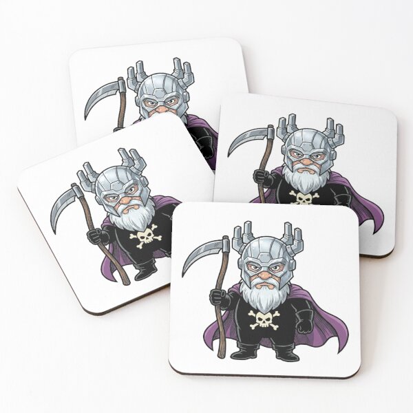 Item preview, Menacing Grim Reaper Garden Gnome designed and sold by Bad-Decisions-Designs.