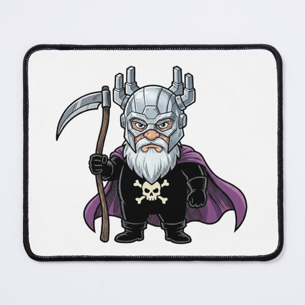 Item preview, Menacing Grim Reaper Garden Gnome designed and sold by Bad-Decisions-Designs.