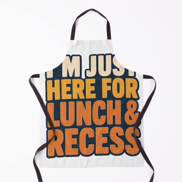 Item preview, I'm Just Here for Lunch and Recess Funny First Day of School designed and sold by OUICHA.