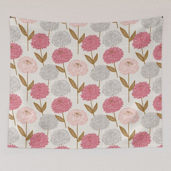 Item preview, Blooming Zinnia - Flower Floral Pattern - Christmas Gifts For Dad designed and sold by RoyalStarsPatts.