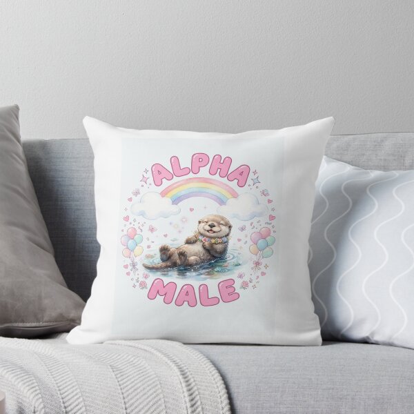 Item preview, Otter Alpha male funny gag adult humor novelty meme designed and sold by CheeseBlueprint.