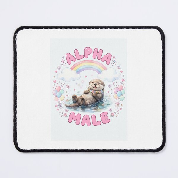 Item preview, Otter Alpha male funny gag adult humor novelty meme designed and sold by CheeseBlueprint.