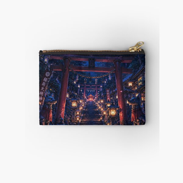Item preview, Moonlit Fox Shrine Path designed and sold by helenaraoley.