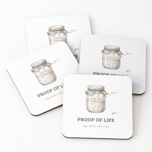 Item preview, Proof of Life - Funny Sourdough Starter Design designed and sold by OneMoreClub.