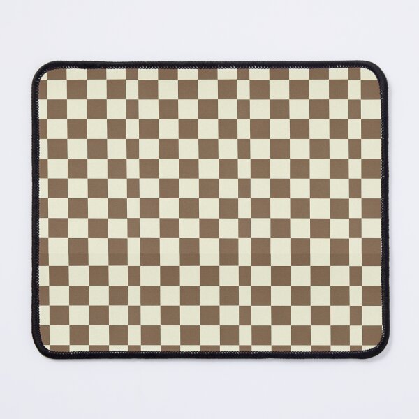 Item preview, Neutral Brown Checkerboard Seamless Pattern designed and sold by Vexo P.
