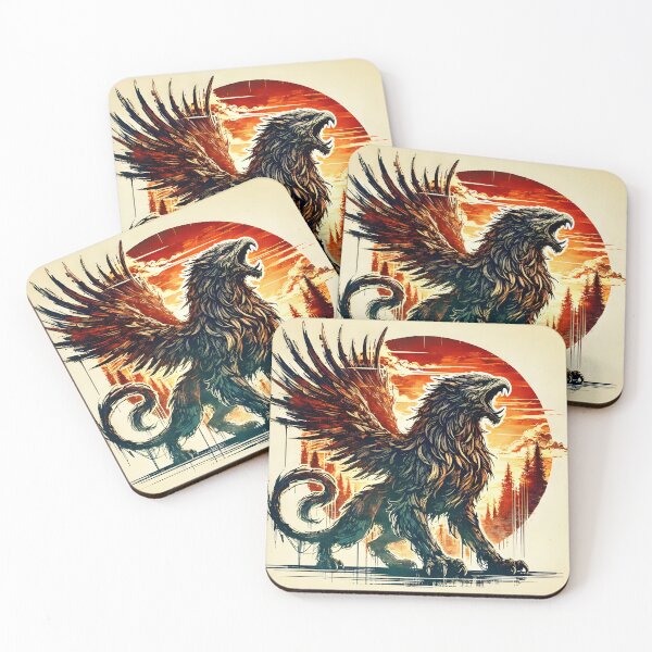 Item preview, Rust Griffin, Ai Generated Art designed and sold by ACC .