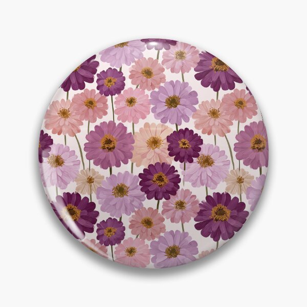 Item preview, Vibrant Zinnia  - Flower Garden Pattern - Christmas Gifts For Her designed and sold by RoyalStarsPatts.