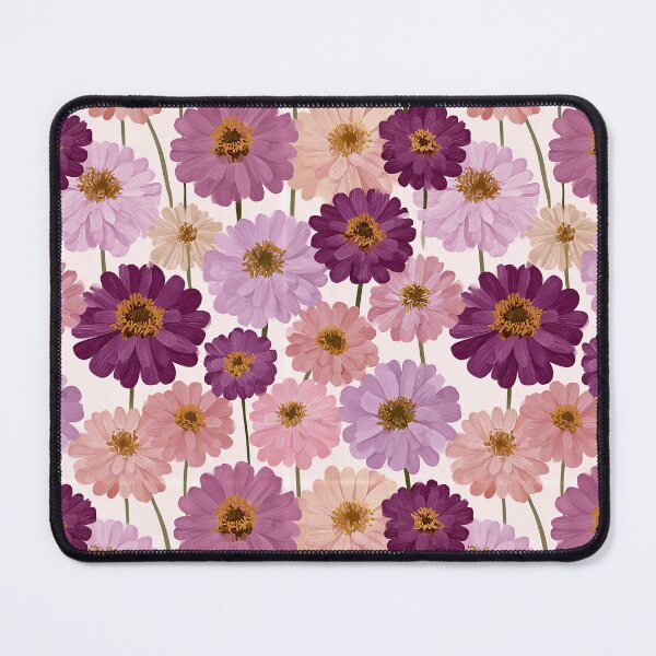 Item preview, Vibrant Zinnia - Flower Garden Pattern - Christmas Gifts For Her designed and sold by RoyalStarsPatts.