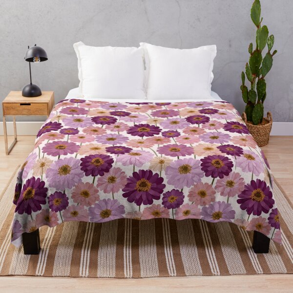 Item preview, Vibrant Zinnia - Flower Garden Pattern - Christmas Gifts For Her designed and sold by RoyalStarsPatts.