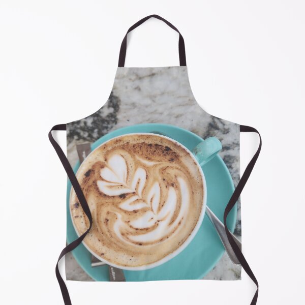 Item preview, Turquoise Cup Latte Art – Café Aesthetic designed and sold by somebody who lived.