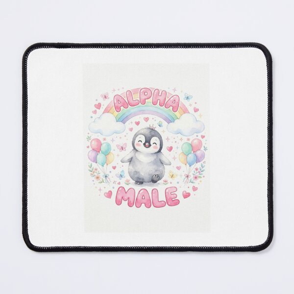 Item preview, Penguin Alpha male funny gag adult humor novelty meme designed and sold by CheeseBlueprint.