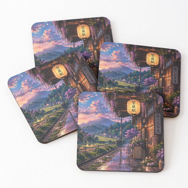 Item preview, Twilight at Wisteria Station designed and sold by helenaraoley.