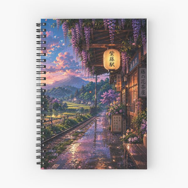 Item preview, Crepúsculo en Wisteria Station designed and sold by helenaraoley.