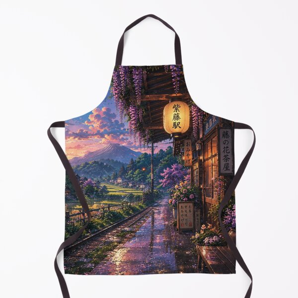 Item preview, Twilight at Wisteria Station designed and sold by helenaraoley.
