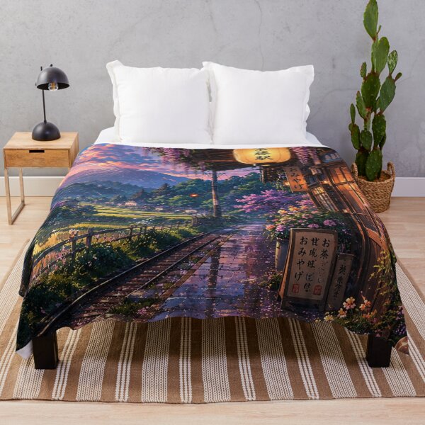 Item preview, Twilight at Wisteria Station designed and sold by helenaraoley.