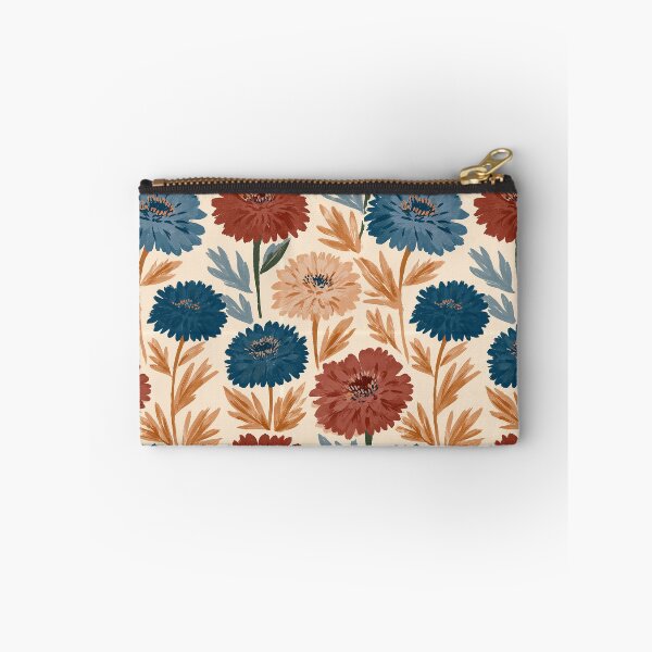Item preview, Whimsical Zinnia Print  - Retro Flower Floral - Christmas Gifts For Him designed and sold by RoyalStarsPatts.