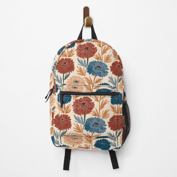 Item preview, Whimsical Zinnia Print - Retro Flower Floral - Christmas Gifts For Him designed and sold by RoyalStarsPatts.