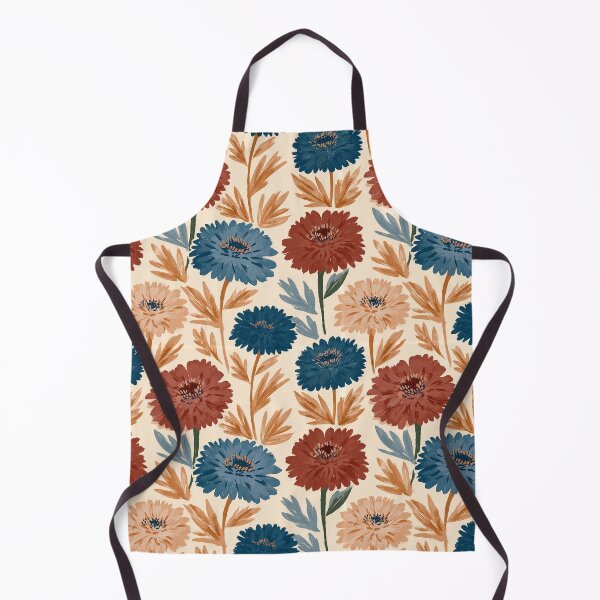Item preview, Whimsical Zinnia Print - Retro Flower Floral - Christmas Gifts For Him designed and sold by RoyalStarsPatts.