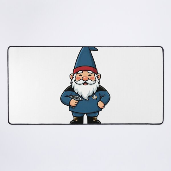 Item preview, Next Generation Science Officer Gnome designed and sold by Bad-Decisions-Designs.