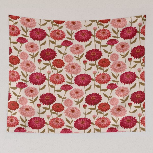 Item preview, Elegant Zinnia  - Flower Bouquet Pattern - Christmas Gifts For Husband designed and sold by RoyalStarsPatts.