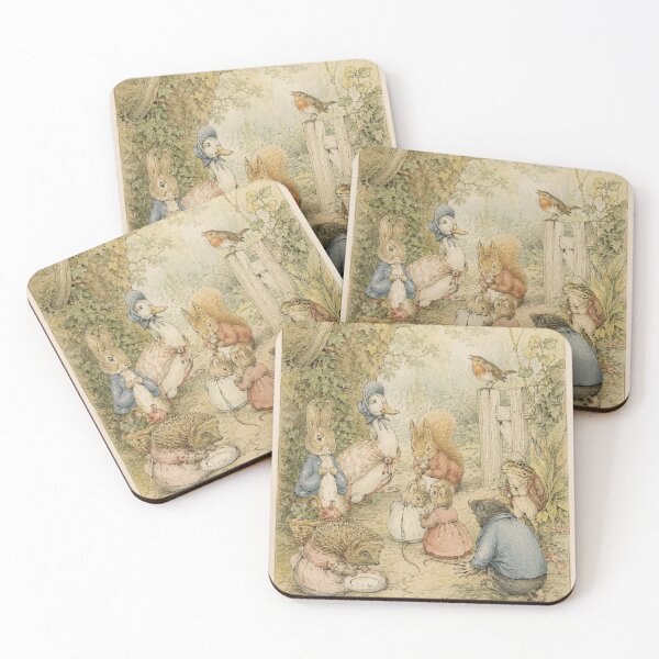 Item preview, Beatrix Potter Garden Scene designed and sold by Blue  Robin.
