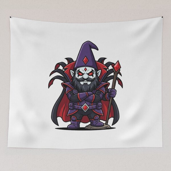 Item preview, Menacing Mister Sinister Garden Gnome designed and sold by Bad-Decisions-Designs.