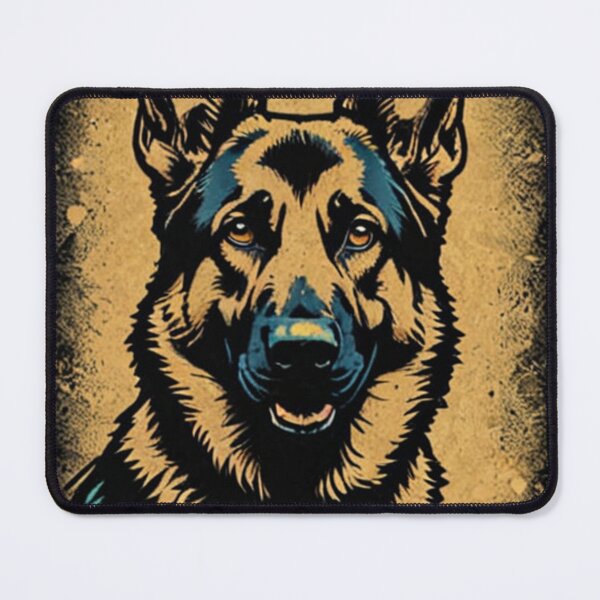 Item preview, Digital Art - Stylized Breed Dog, Vintage Illustration with Saturated Colors designed and sold by World-Pets.