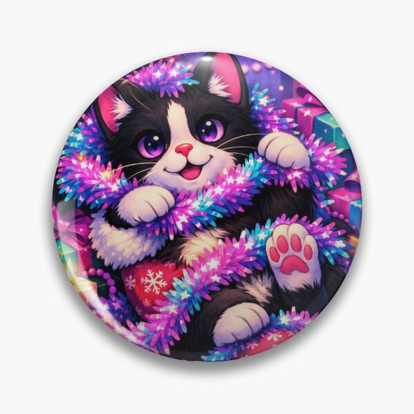 Item preview, Neon Mischief — Cat Edition designed and sold by ANNART1602.