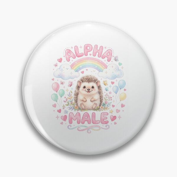 Item preview, Hedgehog Alpha male funny gag adult humor novelty meme designed and sold by CheeseBlueprint.