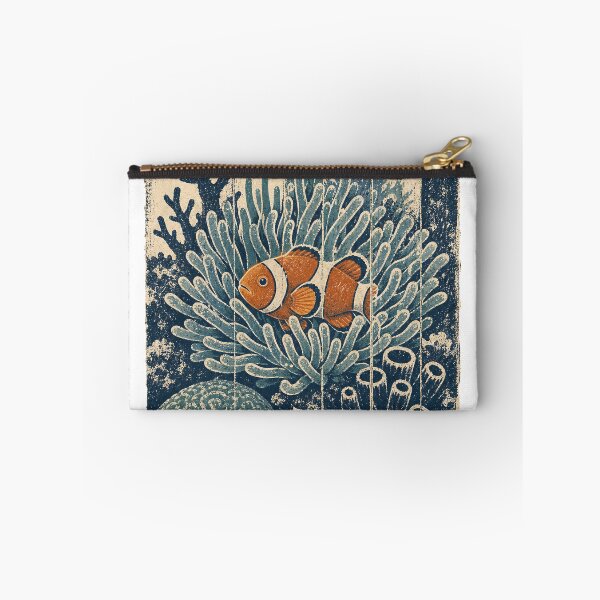 Item preview, Clownfish in the Sea Anemone Wild Animal Nature Wall Art designed and sold by VisualArtsOasis.