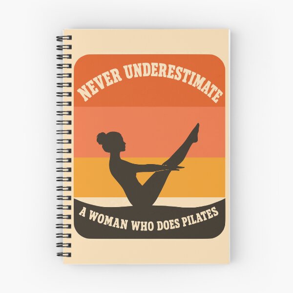 Item preview, Never Underestimate a Woman Who Does Pilates designed and sold by LeeTowleArt.
