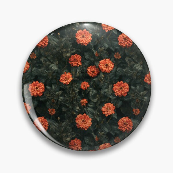 Item preview, Beautiful Zinnia Flower  - Birth Flower Pattern - Christmas Gifts For Wife designed and sold by RoyalStarsPatts.