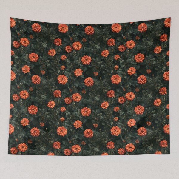 Item preview, Beautiful Zinnia Flower  - Birth Flower Pattern - Christmas Gifts For Wife designed and sold by RoyalStarsPatts.