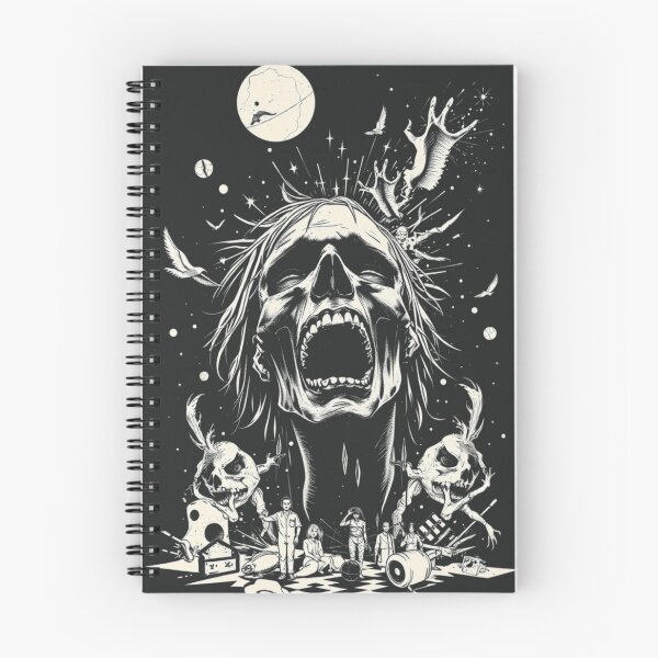 Item preview, Surreal Horror Screaming Zombie Graphic Art designed and sold by ERODED SELF.