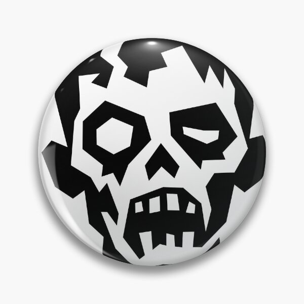 Item preview,  Undead Zombie – Geometric Horror Face designed and sold by matybrak.