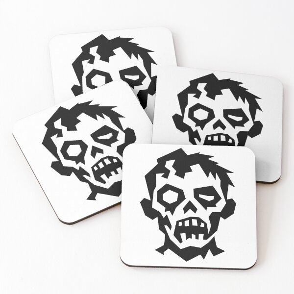 Item preview,  Undead Zombie – Geometric Horror Face designed and sold by matybrak.