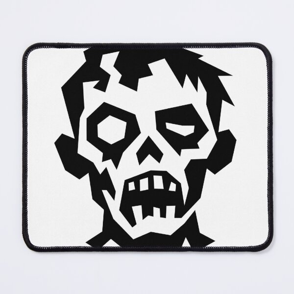 Item preview, Undead Zombie – Geometric Horror Face designed and sold by matybrak.