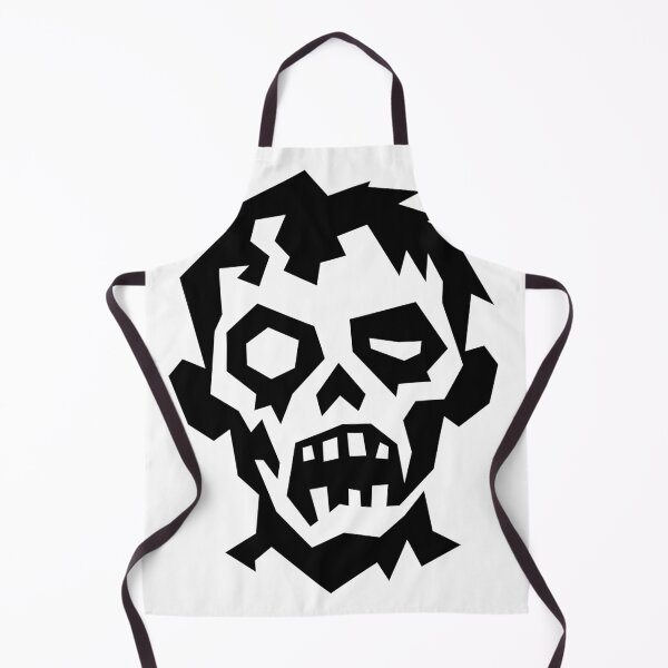 Item preview, Undead Zombie – Geometric Horror Face designed and sold by matybrak.